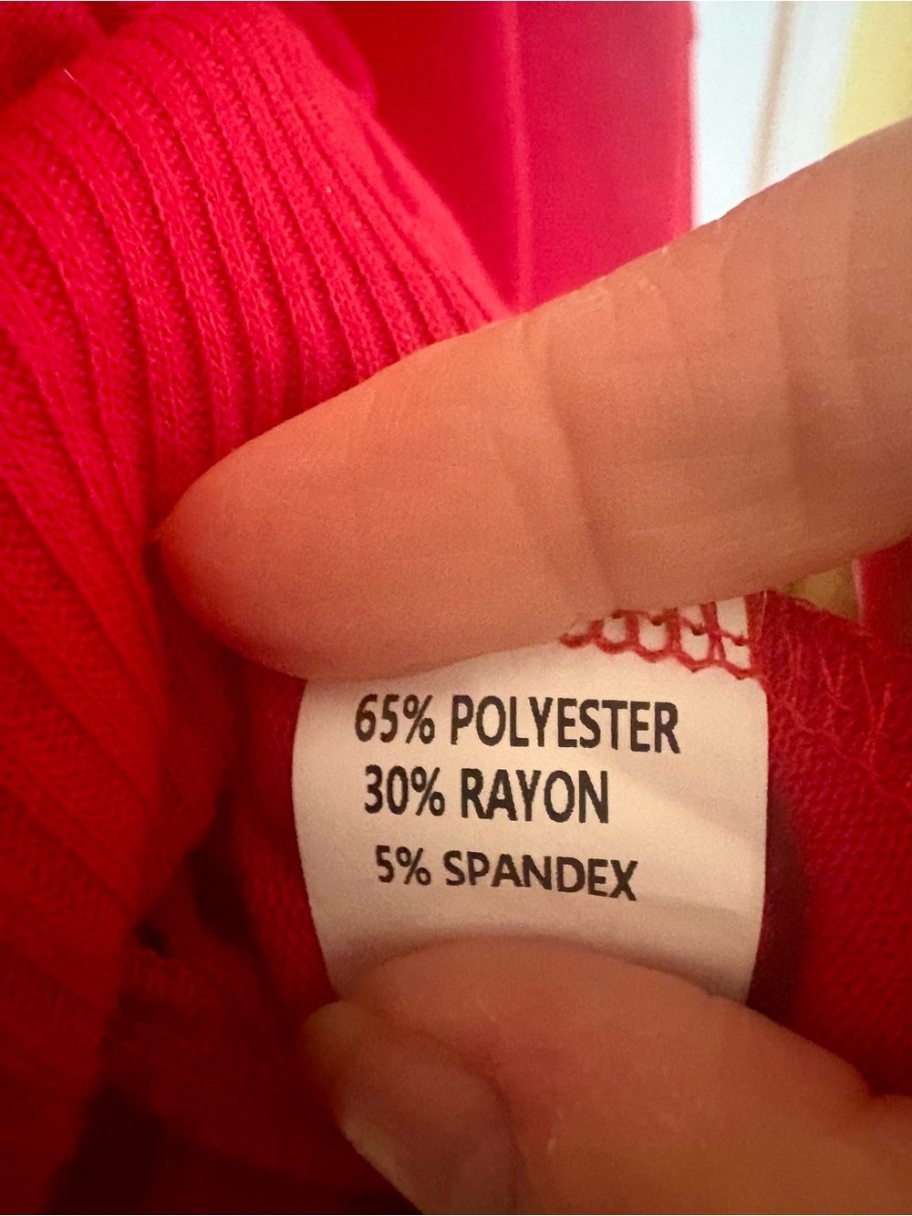 Bright Red Button-Front Cardigan - Picture 6 of 7